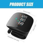 XEERUN Automatic Wrist Blood Pressure Monitor with LCD