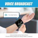 XEERUN Automatic Wrist Blood Pressure Monitor with LCD
