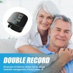 XEERUN Automatic Wrist Blood Pressure Monitor with LCD
