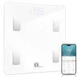 Smart Digital Bathroom Scales with Bluetooth & BMI