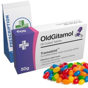 Funny Joke Pill Box with Treats - Perfect Gag Gift