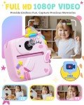 Kids Instant Print Camera - Perfect Gift for Ages 3-9