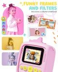 Kids Instant Print Camera - Perfect Gift for Ages 3-9