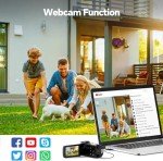 4K Video Camera Camcorder with 18x Zoom & Accessories