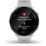 Garmin Forerunner 55 GPS Running Watch - White