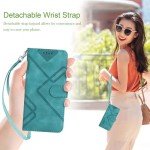 Honor 90/X7b Leather Wallet Case with Strap