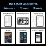 10'' Android Tablet, 10GB RAM, 128GB Storage