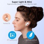 Bluetooth 5.3 Wireless Earbuds with ENC Mics