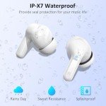 Bluetooth 5.3 Wireless Earbuds with ENC Mics
