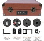 Vintage Bluetooth Turntable with Built-in Speakers