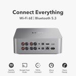 WiiM Ultra Music Streamer with Touchscreen Control