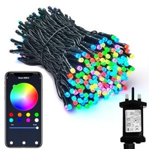 YOSION 65FT Smart RGB LED Christmas String Lights