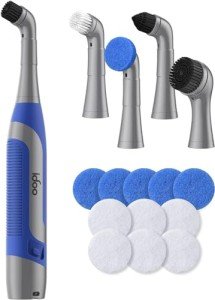 Cordless Electric Cleaning Brush with 5 Attachments
