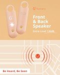 Vantamo Rechargeable Personal Alarm with Strobe Light