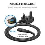 12V Power Cable Charger for Sony PS VR Headset