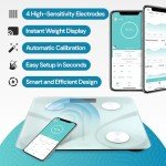 Smart Bluetooth Body Fat & Weight Scale
