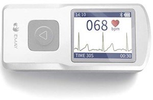EMAY Standalone Portable ECG Monitor with Screen