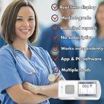 EMAY Standalone Portable ECG Monitor with Screen