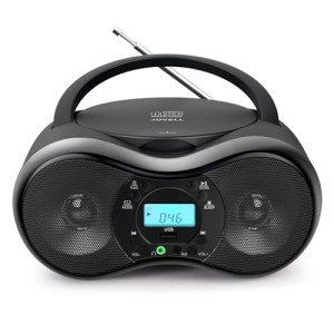 JOVELL Portable Boombox with Bluetooth and USB