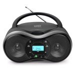 JOVELL Portable Boombox with Bluetooth and USB