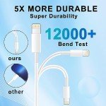 3-Pack 6ft Apple MFi Certified Charger Cables