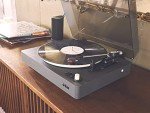 JAM Bluetooth Turntable with Dust Cover, Black