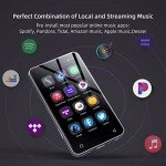 Bluetooth MP3 Player with 4" Touch Screen