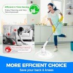 Skeufy Electric Spin Scrubber with 8 Heads