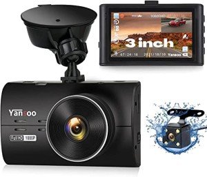 Dual 1080P HD Dash Cam with Night Vision
