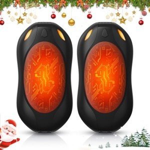 WHATOOK Rechargeable Magnetic Hand Warmers - 2 Pack