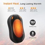 WHATOOK Rechargeable Magnetic Hand Warmers - 2 Pack