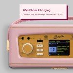 Revival iSTREAML Bluetooth Digital Radio - Dusky Pink