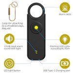 TOWODE 135dB Personal Safety Alarm Keychain