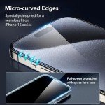 iPhone 15 Pro Max Screen Protector Set – 3 Pack