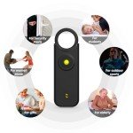 TOWODE 135dB Personal Safety Alarm Keychain