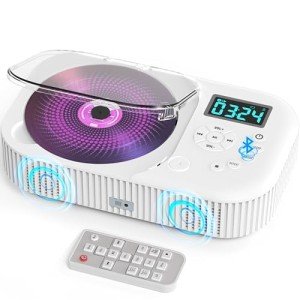 Bluetooth Portable CD Player with FM Radio