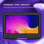 ieGeek 11.5" Portable DVD Player – Purple