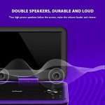 ieGeek 11.5" Portable DVD Player – Purple