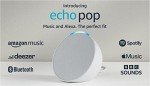Echo Pop Smart Speaker with Alexa - Glacier White
