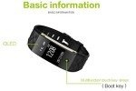 Unchained Warrior D-Charge Fitness Tracker – Black