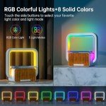 AUYLE Wireless Charger Lamp & Bluetooth Speaker