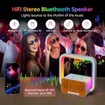 AUYLE Wireless Charger Lamp & Bluetooth Speaker