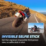 Insta360 X4 Motorcycle Handlebar Action Camera Bundle