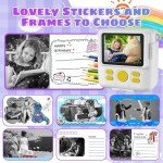 Instant Print Kids Camera with 16X Zoom & Accessories