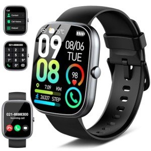 Fitness Smartwatch with Call Feature and Health Monitor