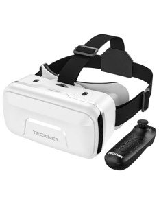 TECKNET VR Headset for Phones with Controller