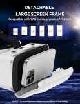 TECKNET VR Headset for Phones with Controller