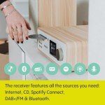 Classic HiFi Music System with Bluetooth & CD Player
