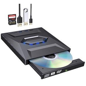 Actpe USB 3.0 Type C External CD/DVD Drive