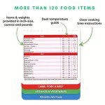 Air Fryer Cookbook Magnetic Cheat Sheet Set